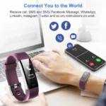 Sports Wristband Multifunctional Fitness Wristband With Heart Rate Monitor Ip67 Waterproof Smart Wristband Men'S Watch - Image 5