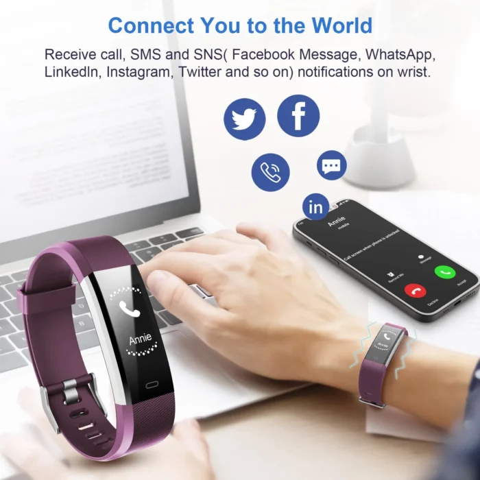 Sports Wristband Multifunctional Fitness Wristband With Heart Rate Monitor Ip67 Waterproof Smart Wristband Men'S Watch - Image 5
