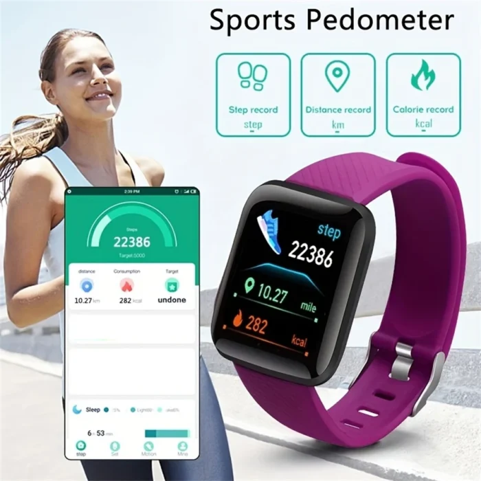 Smartwatch Men Women Wristwatches Smart Watch Message Fitness Monitor Bracelet Birthday Gift Electronic Clock For Xiaomi Huawei - Image 3