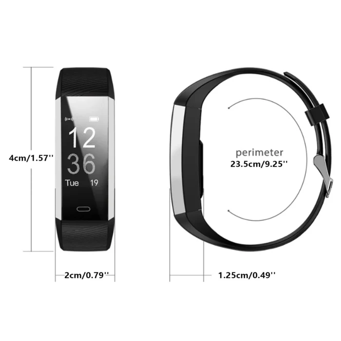 Sports Wristband Multifunctional Fitness Wristband With Heart Rate Monitor Ip67 Waterproof Smart Wristband Men'S Watch - Image 2